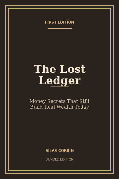 Cover of The Lost Ledger: Money Secrets That Still Build Real Wealth Today by Silas Corbin